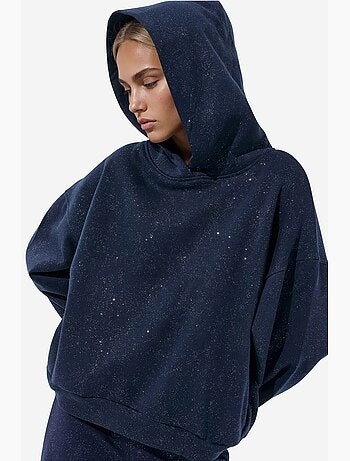 Dames sweatshirt van katoenmix busem