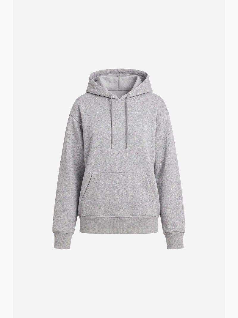 Dames sweatshirt van katoenmix tommy Lichtgrijs - Kiabi