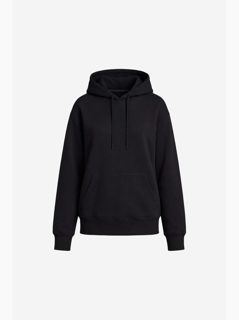 Dames sweatshirt van katoenmix tommy Zwart - Kiabi