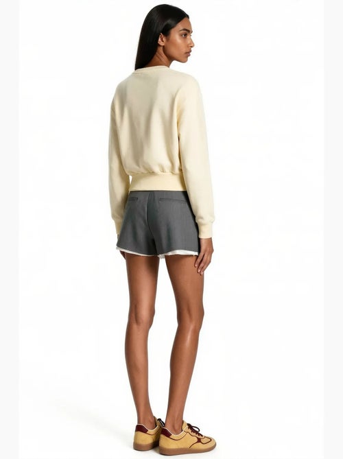 Dames sweatshirts van katoenmix busem - Kiabi