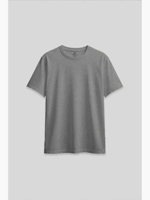 Dames t-shirt van katoen en elastaan tommy - Kiabi