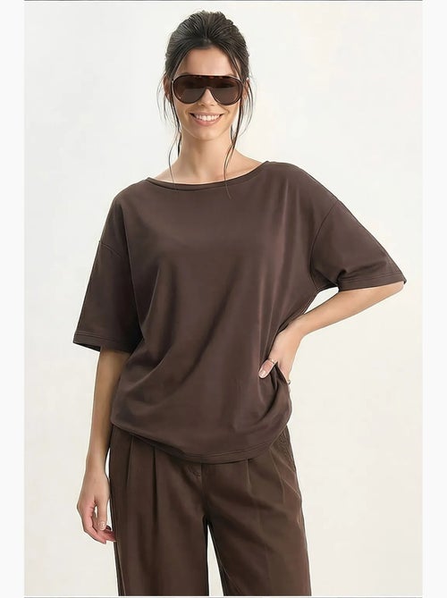 Dames t-shirt van katoen lucci - Kiabi Dames t-shirt van katoen lucci - Kiabi
