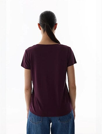Dames t-shirt van modal penti