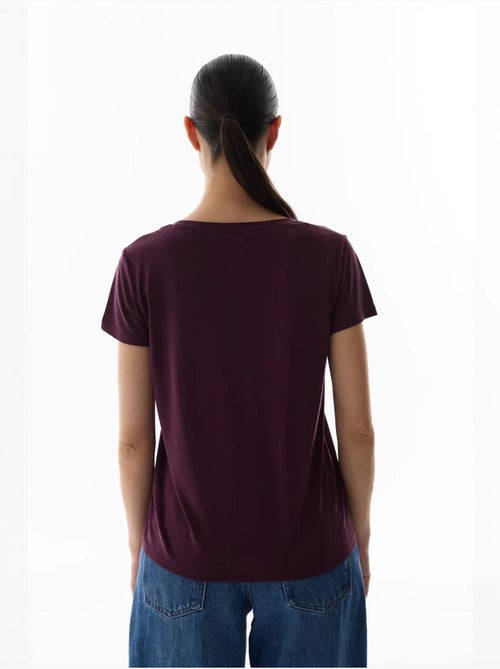 Dames t-shirt van modal penti - Kiabi