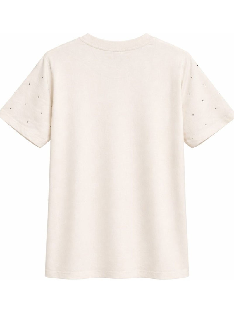 Dames tanktop mixray Gebroken wit - Kiabi