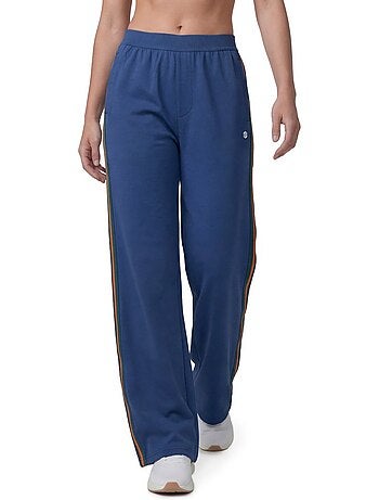 Dames tennisbroek met wijde pijpen