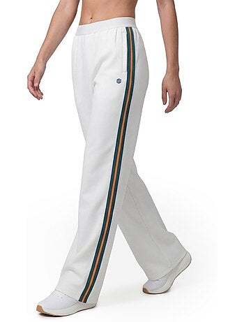 Dames tennisbroek met wijde pijpen