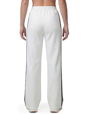 Dames tennisbroek met wijde pijpen
