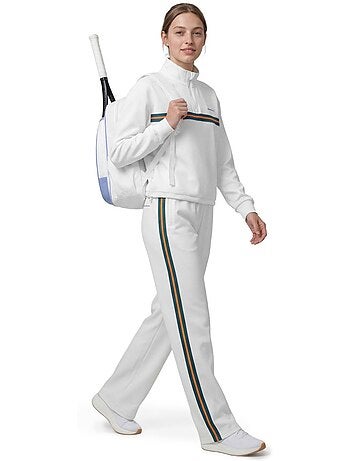 Dames tennisbroek met wijde pijpen