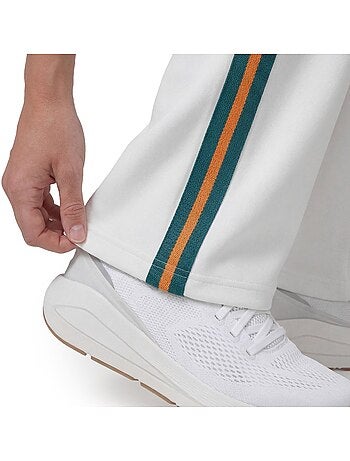 Dames tennisbroek met wijde pijpen