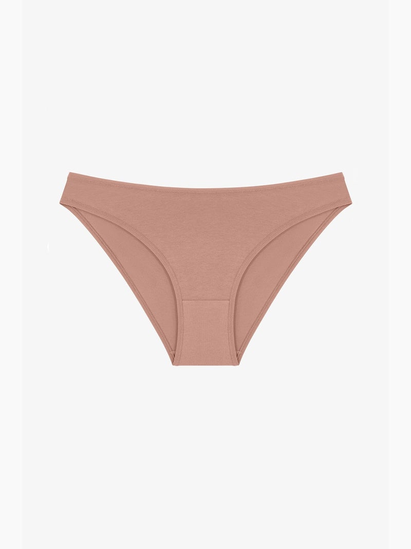 Dames terra hipster slip penti Bordeauxrood - Kiabi