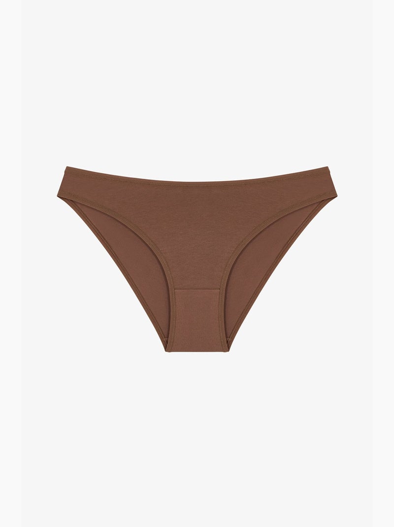 Dames terra hipster slip penti Bordeauxrood - Kiabi