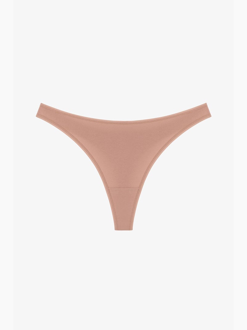 Dames terra tanga penti Bordeauxrood - Kiabi