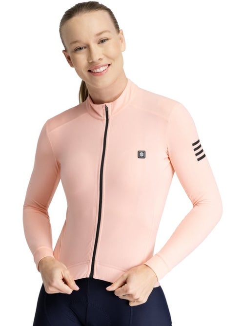 Dames thermisch wielershirt - Kiabi