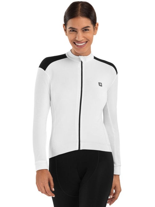 Dames thermisch wielershirt - Kiabi