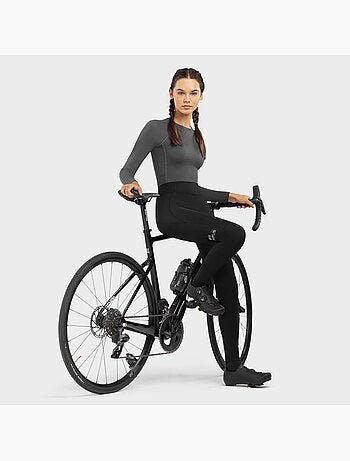 Dames thermo fietsbroeken met zeem