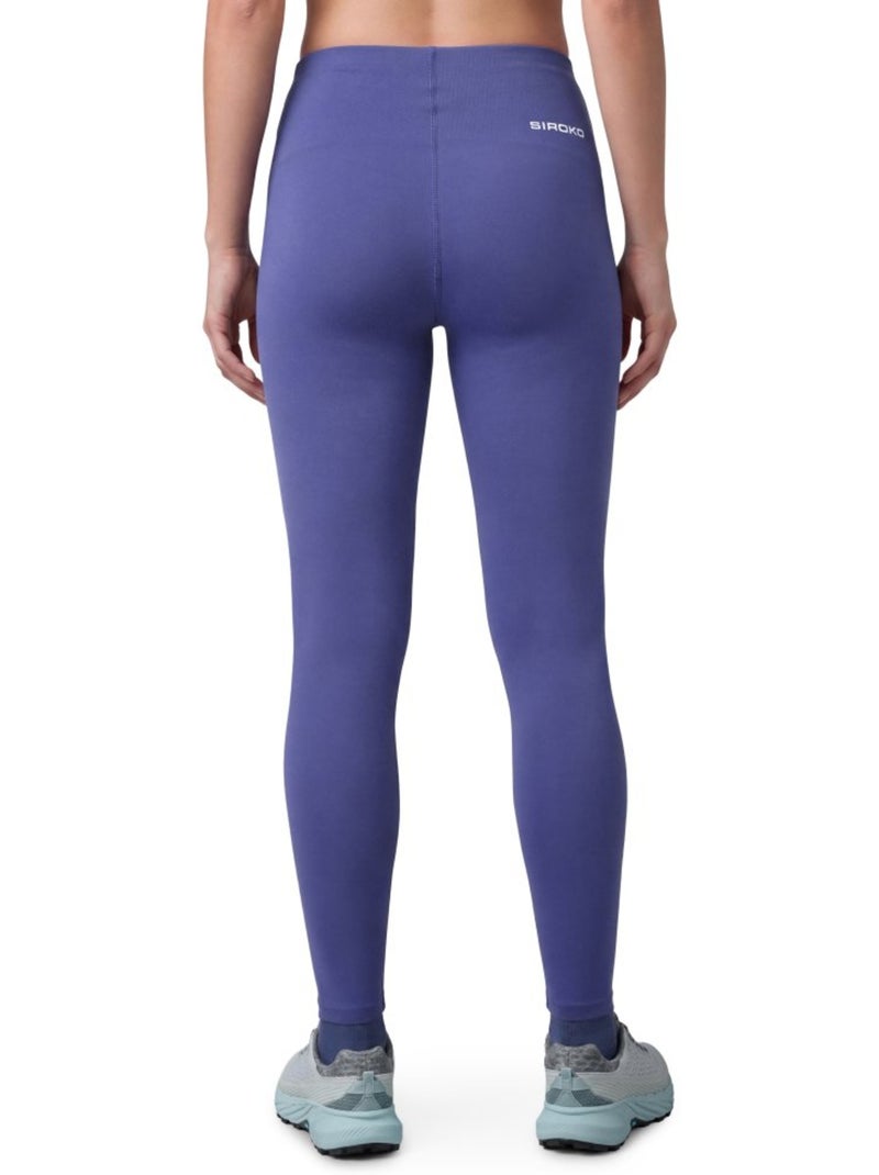 Dames trailrunning legging Blauw - Kiabi