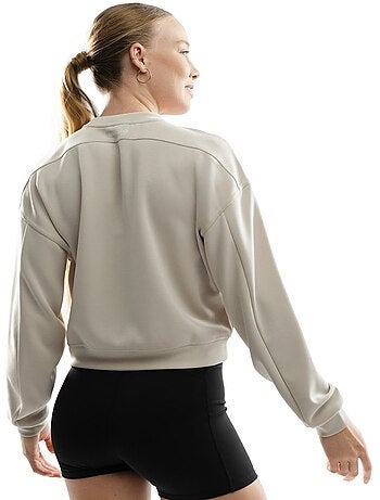 Dames training cropped sweater