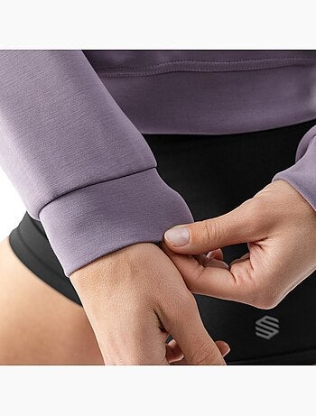 Dames training cropped sweater