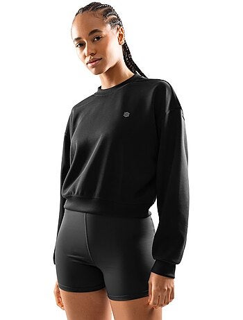 Dames training cropped sweater