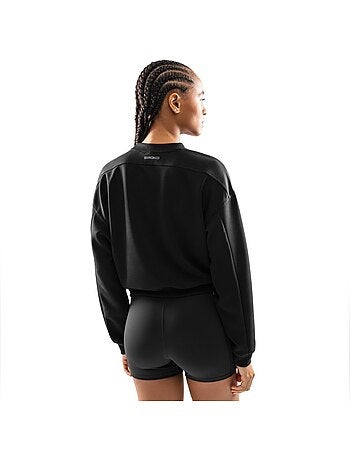 Dames training cropped sweater