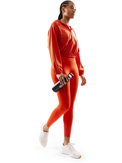 Dames ultralicht cropped sportief windjack - Kiabi