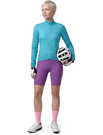 Dames ultralichte winddichte fietsjas