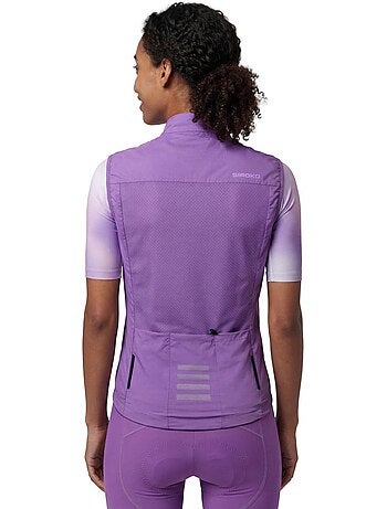 Dames ultralichte winddichte fietsvest