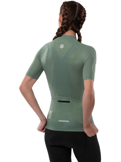 Dames ultralichtgewicht wielershirt - Kiabi