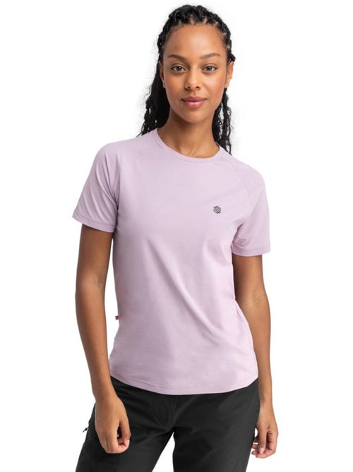 Dames wandel t-shirt met korte mouwen - Kiabi