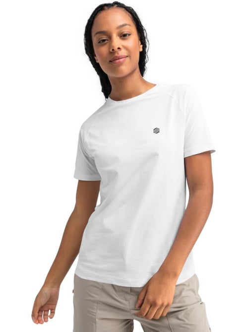 Dames wandel t-shirt met korte mouwen - Kiabi