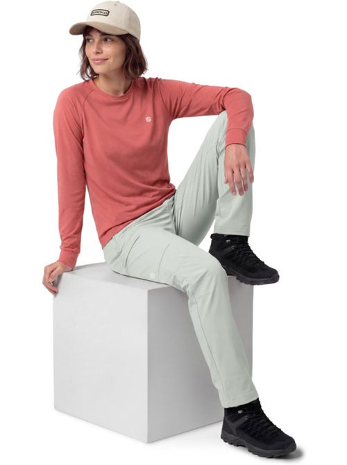 Dames wandel t-shirts lange mouw - Kiabi