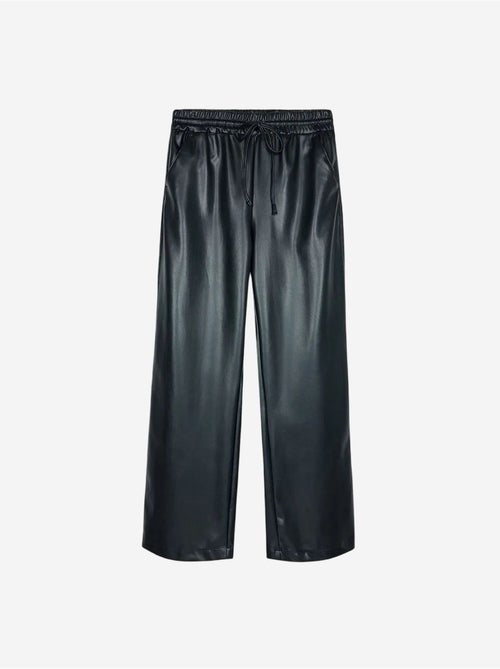 Dames wide-leg broek van imitatieleer dilvin - Kiabi Dames wide-leg broek van imitatieleer dilvin - Kiabi