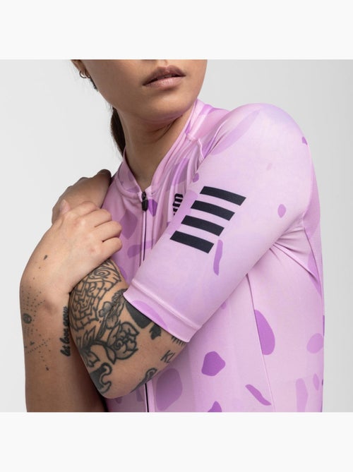 Dames wielershirt korte mouw - Kiabi