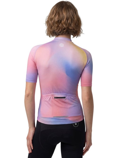 Dames wielershirt korte mouw - Kiabi
