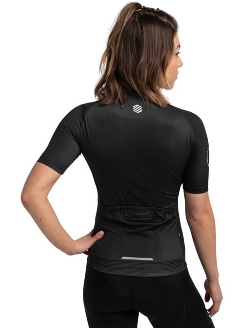 Dames wielershirt korte mouw - Kiabi