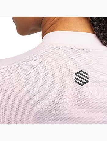 Dames wielershirt met korte mouwen van gerecycled materiaal