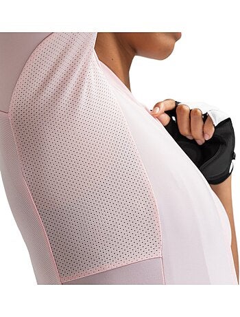 Dames wielershirt met korte mouwen van gerecycled materiaal