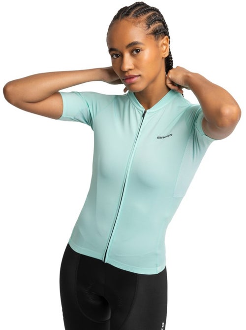 Dames wielershirt met korte mouwen van gerecycled materiaal - Kiabi Dames wielershirt met korte mouwen van gerecycled materiaal - Kiabi