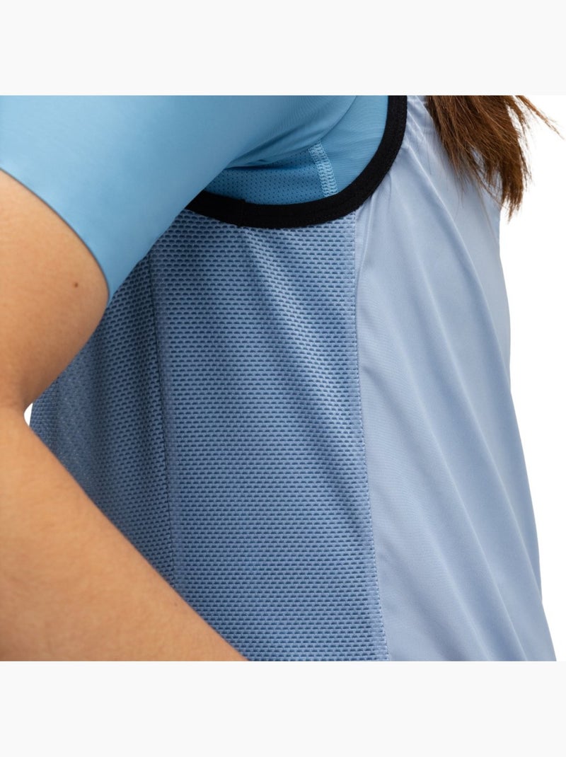 Dames winddicht fietsvest Blauw - Kiabi
