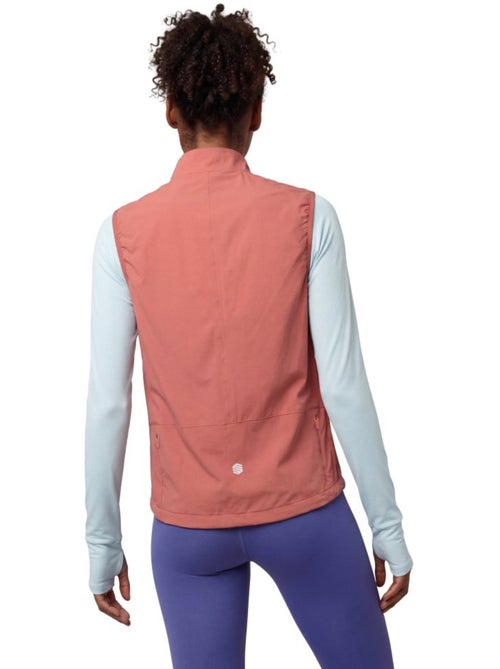 Dames winddicht trailrunning vest - Kiabi