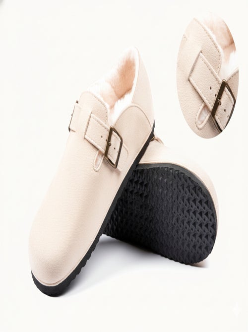 Dames Winterslippers Binnenschoenen Gevoerd MD8845 - Kiabi Dames Winterslippers Binnenschoenen Gevoerd MD8845 - Kiabi