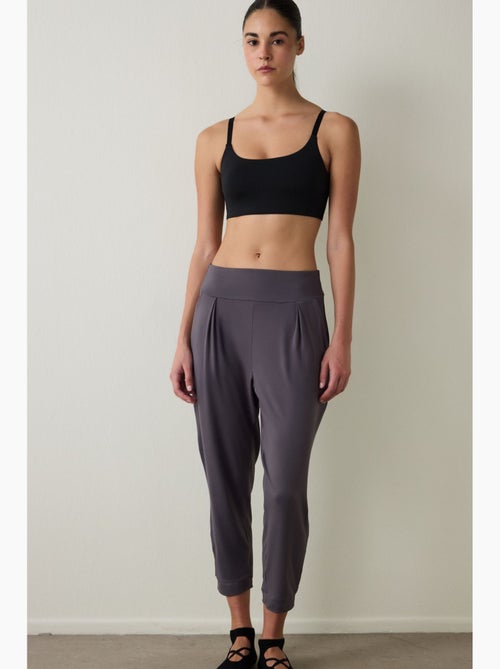 Dames yogabroek laag penti - Kiabi