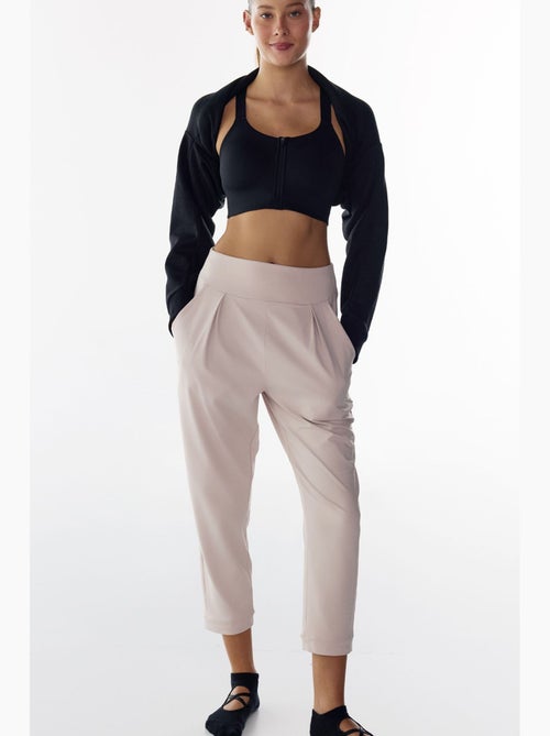 Dames yogabroek laag penti - Kiabi