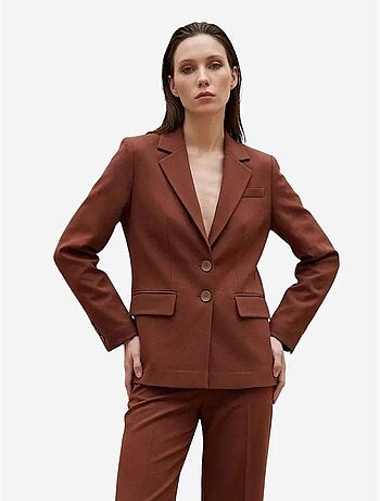 Damesblazer met regular fit my fashion