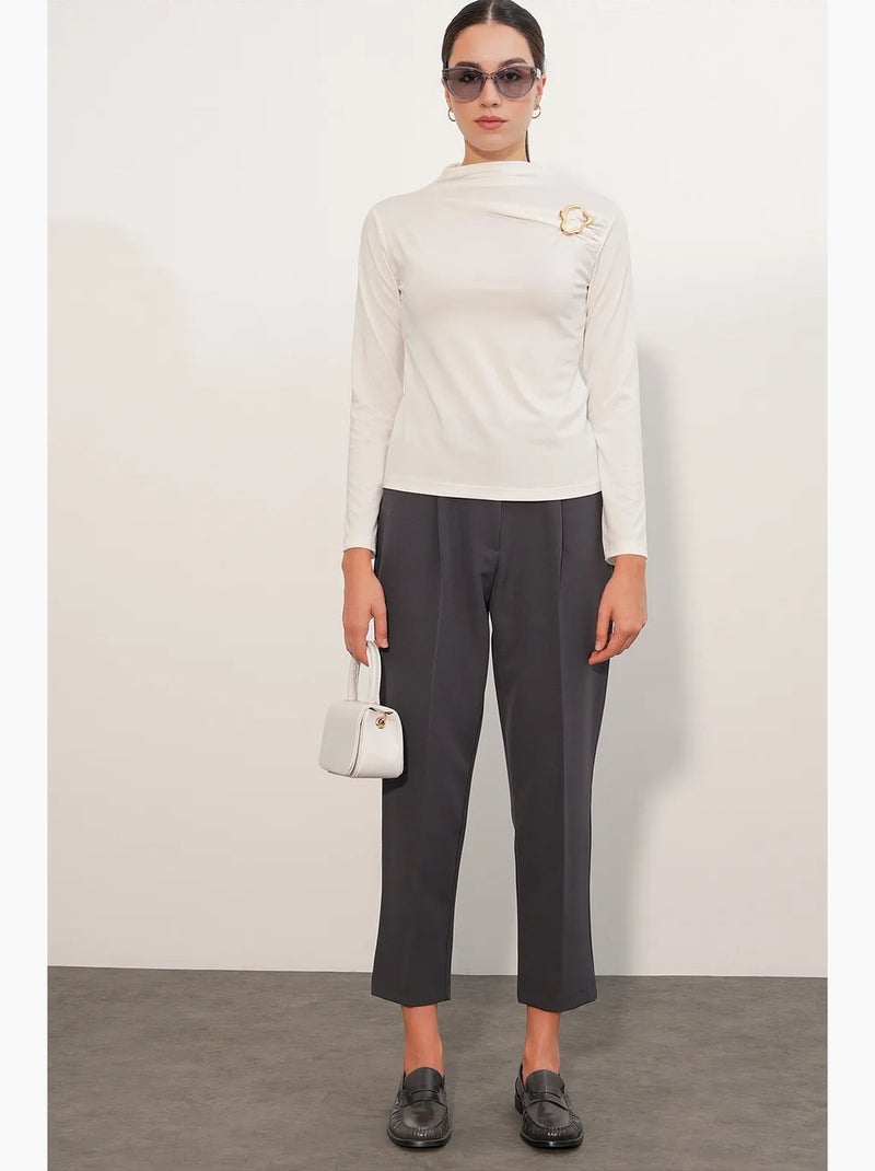 Damesblouse bdart Gebroken wit - Kiabi