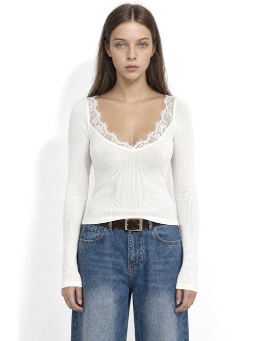 Damesblouse busem - Kiabi