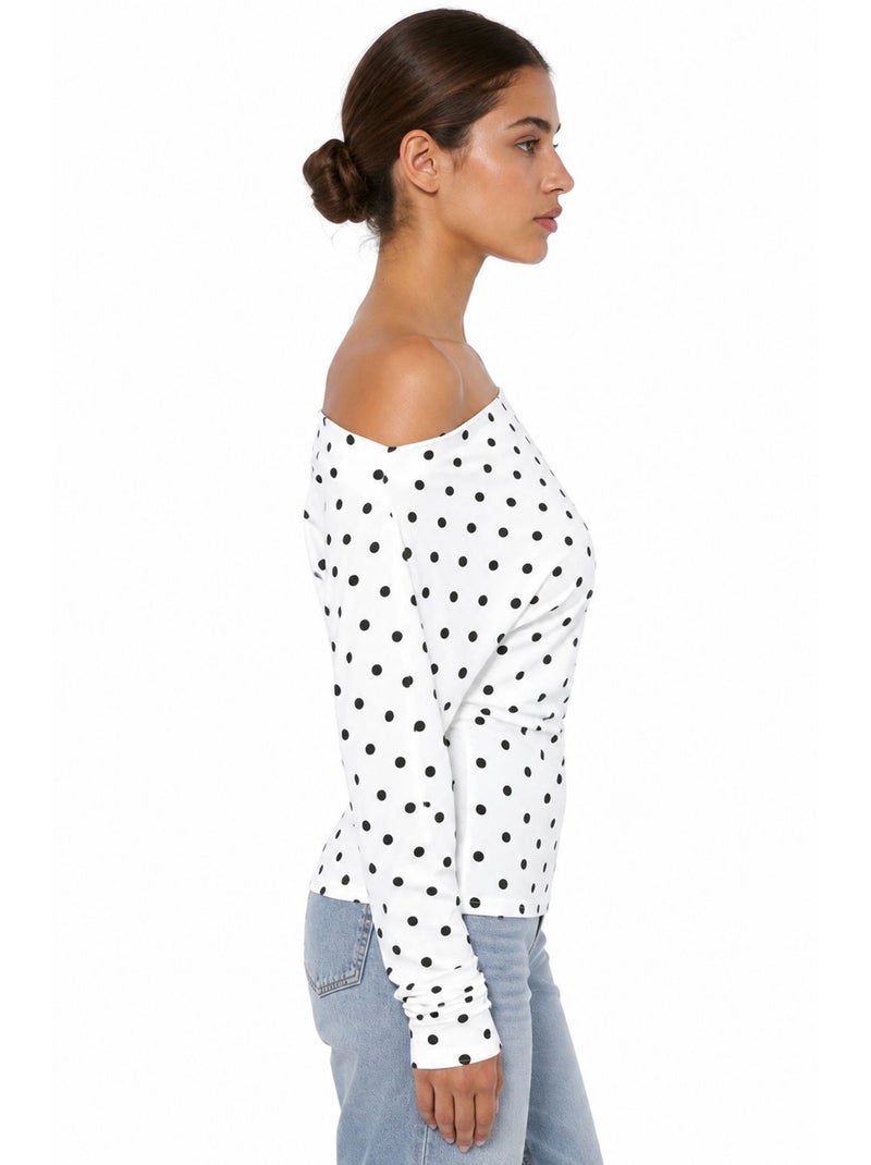 Damesblouse busem Wit - Kiabi