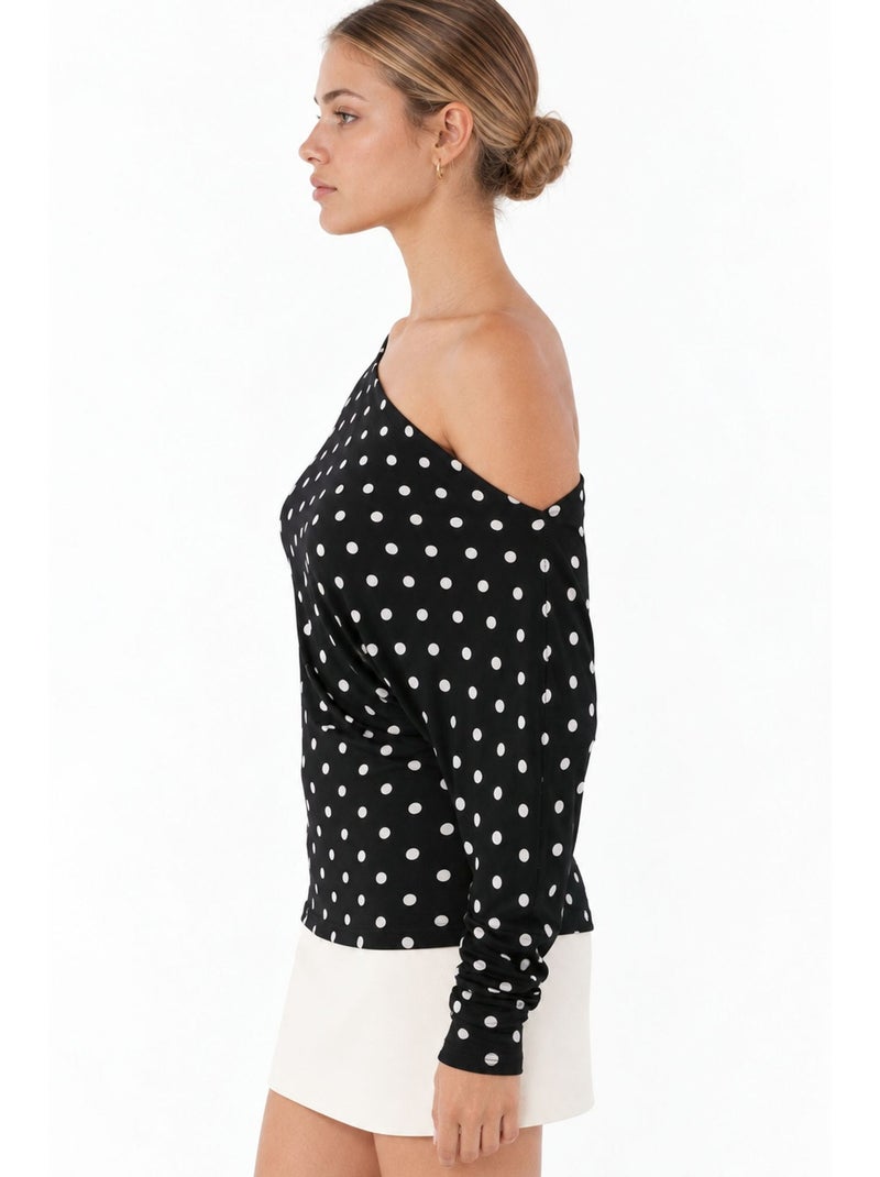 Damesblouse busem Zwart - Kiabi