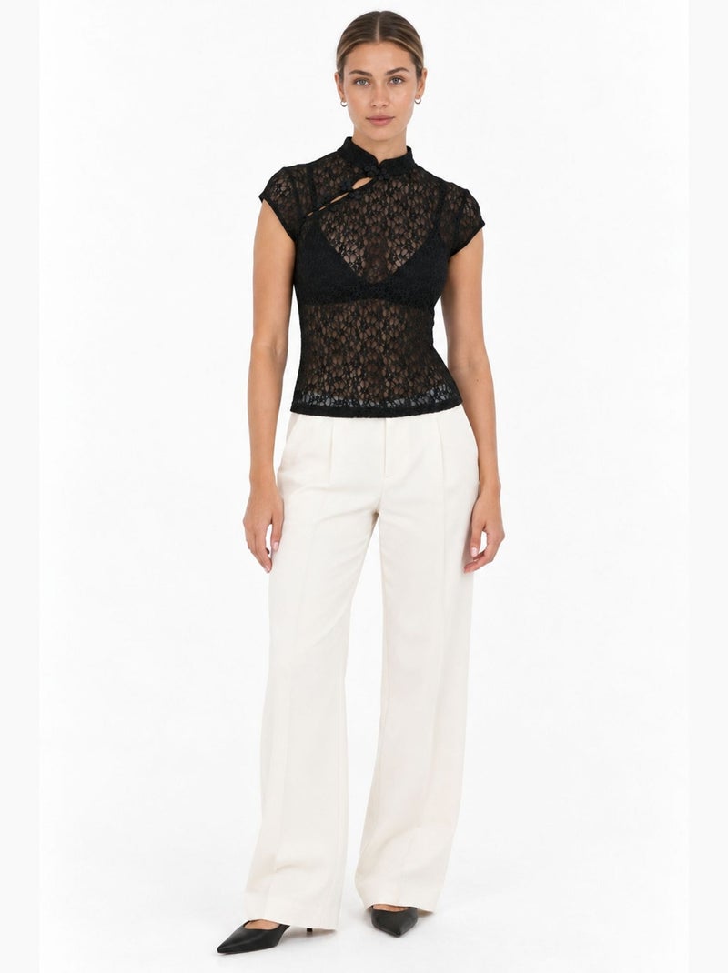 Damesblouse busem Zwart - Kiabi